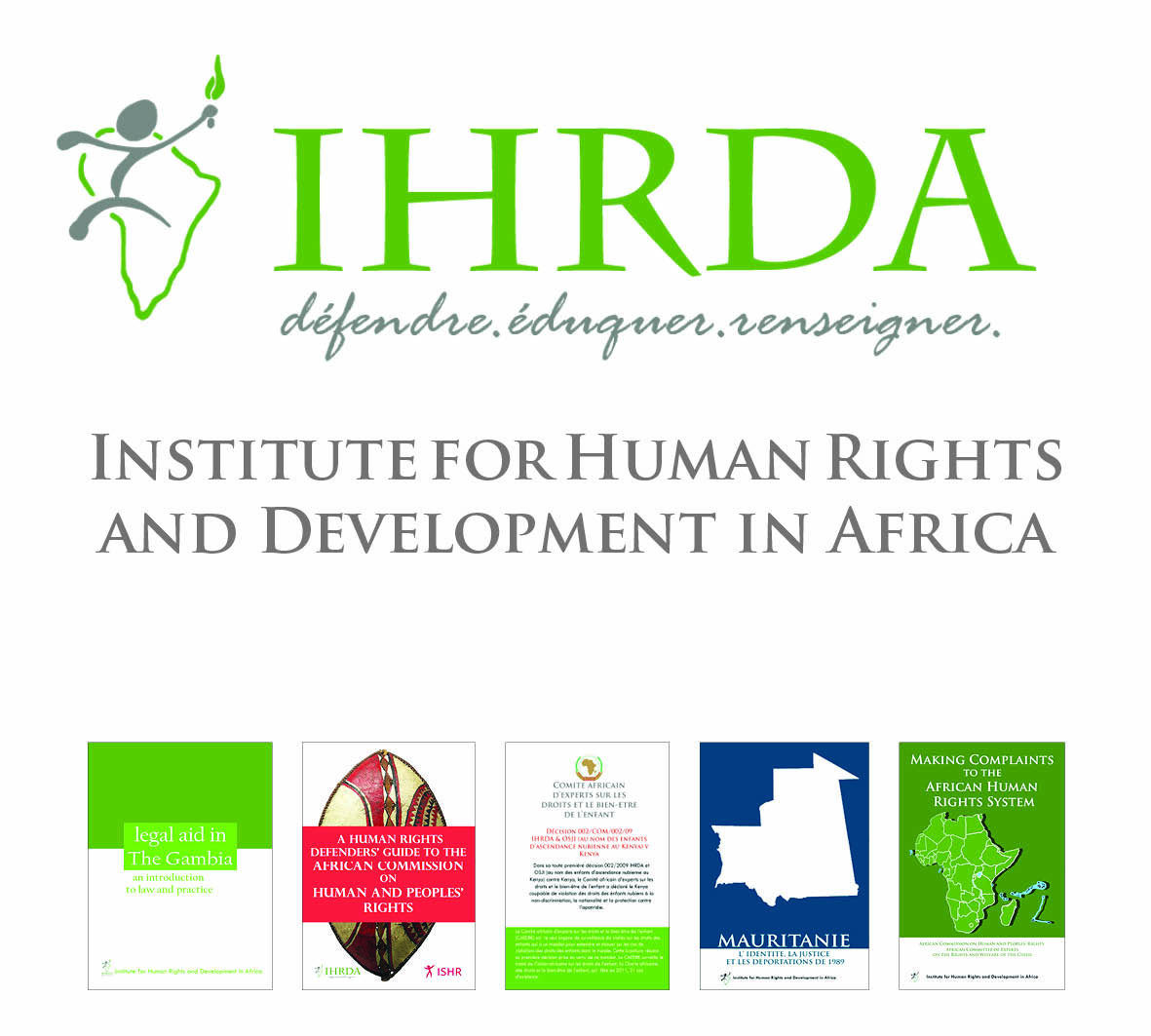 Brochure d’IHRDA de 2012