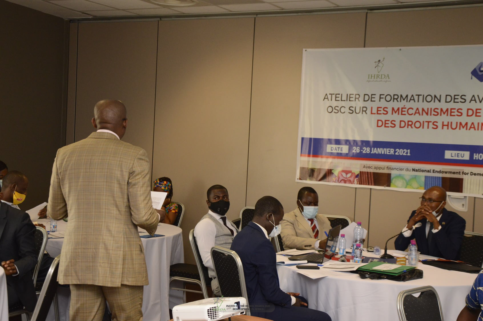 IHRDA and Centre de documentation et de formation sur les droits de l’homme (CDFDH) are organising a human rights strategic litigation training and case-identification workshop with about 25 lawyers and CSOs in Lome, Togo, 26-28 Jan 2021. Activity funded by NED.