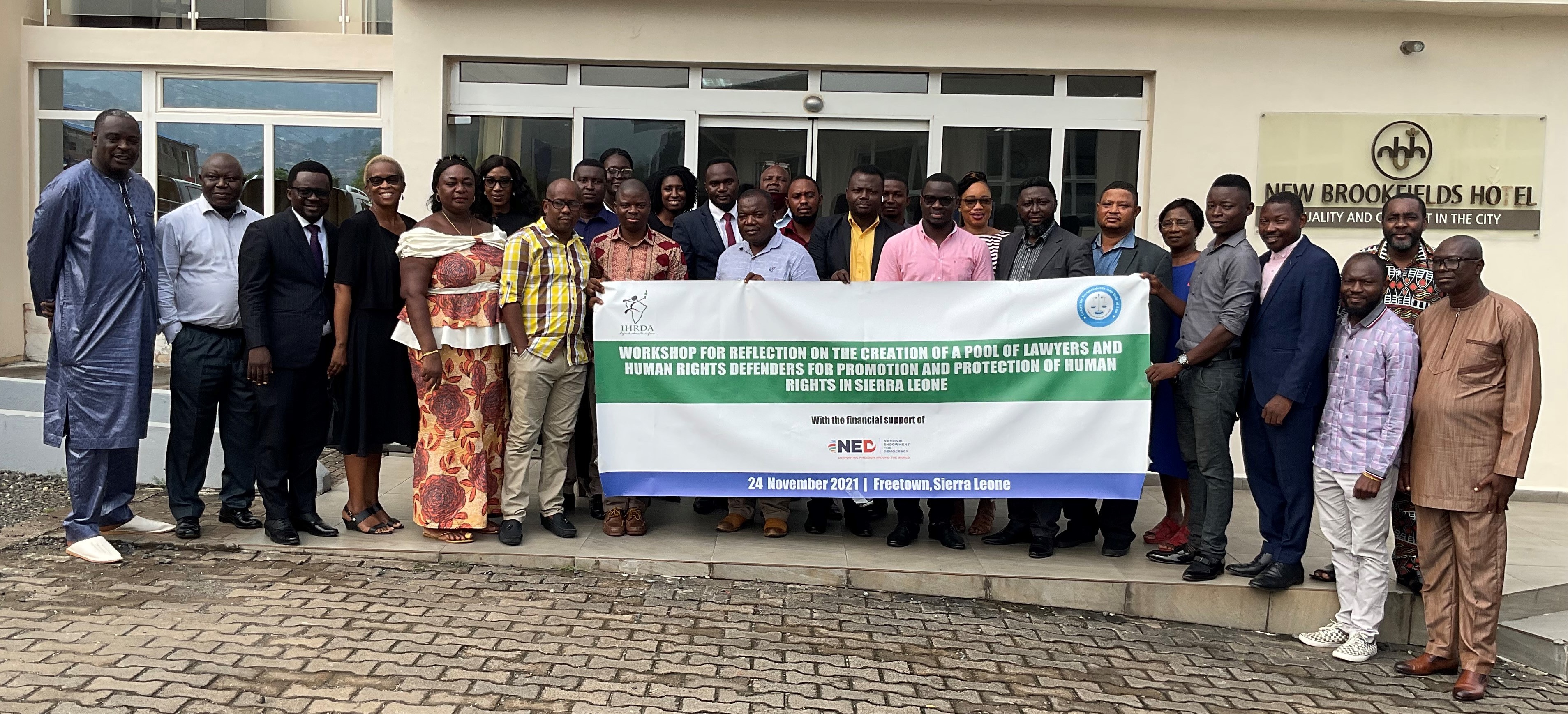 Les avocats et défenseurs des droits de l’homme de Sierra Leone s’engagent à renforcer le travail en synergie dans la promotion et la protection des droits de l’homme