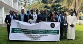 IHRDA sensibilise les principales parties prenantes du secteur de la justice en Gambie sur l’application de la PJTUA dans les processus de justice transitionnelle de la Gambie